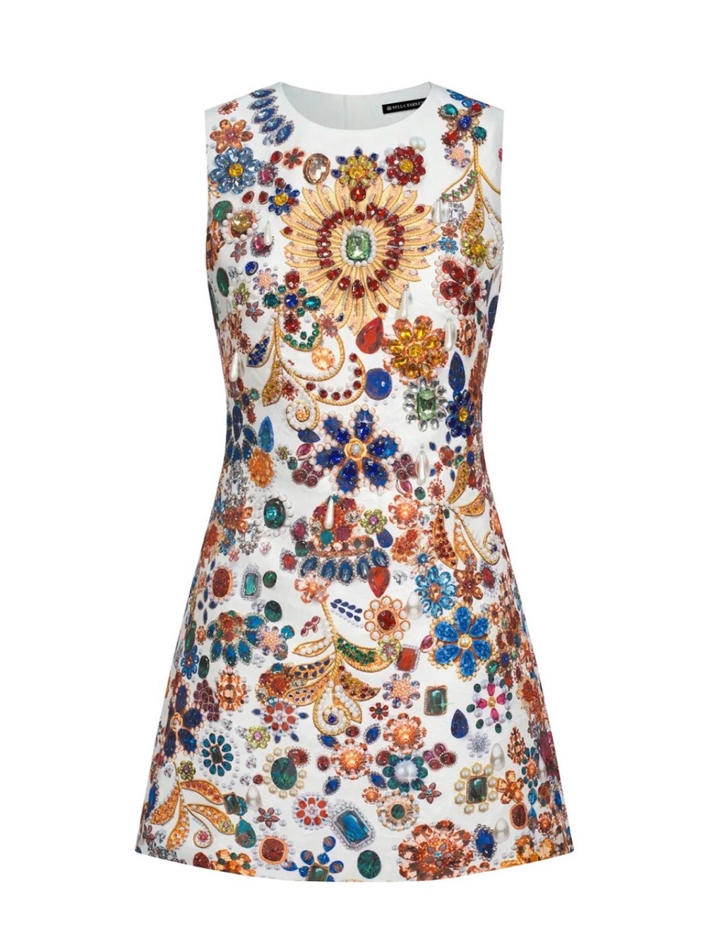 Bella Barnett Gio Diamante Embellished Mini Dress XS